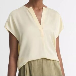 NWOT 100% silk Vince shirt